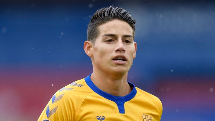 James Rodríguez vuelve a sonar en el mercado de fichajes, según los informes desde Europa, el colombiano podría dejar Everton y Milan aparece como opción.