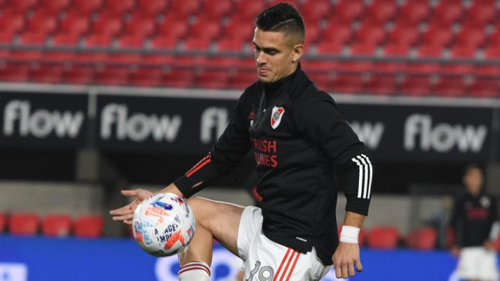 Rafael Santos Borré, delantero colombiano de River Plate