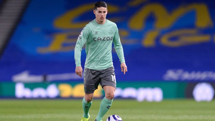 James Rodríguez saldría de Everton por Rafa Benítez