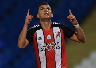La huella que deja Rafael Santos Borré en River Plate