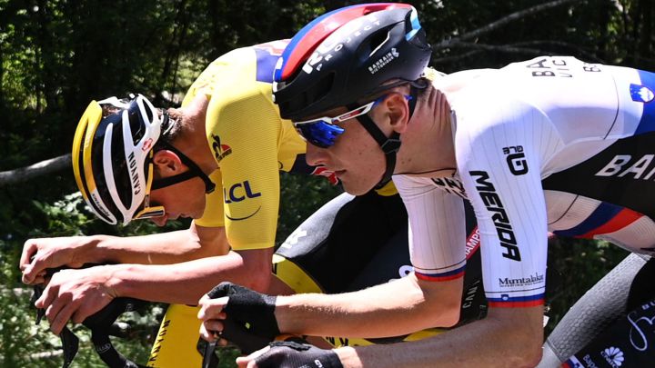 Matej Mohoric del Team Bahrain se quedó con la séptima etapa del Tour de Francia. Van der Poel sacó diferencias a los favoritos y Urán sigue en el top 10