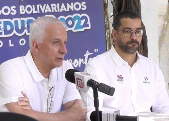 Baltazar Medina visita coliseos para los Juegos Bolivarianos
