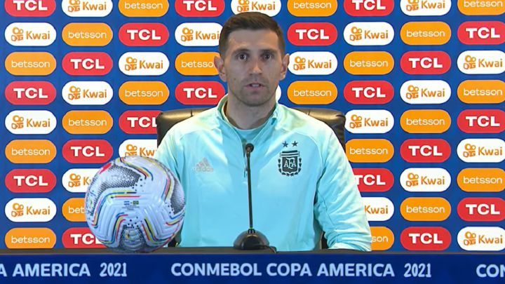 Emiliano Martínez, arquero de Argentina