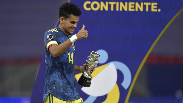 Luis Díaz, extremo de la Selección Colombia