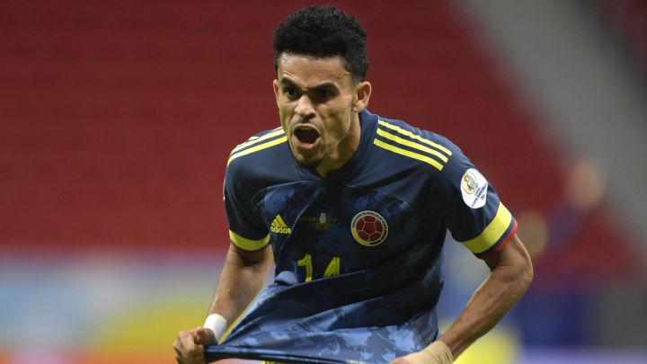 Luis Díaz, extremo de la Selección Colombia