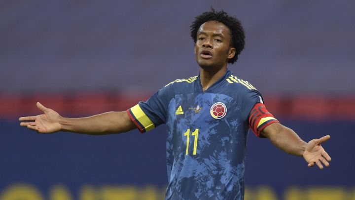 Cuadrado y Díaz, en el XI ideal de la Copa América