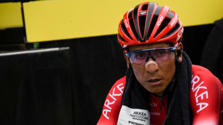 Nairo Quintana, ciclista del Arkéa Samsic, habló luego de la etapa 18 del Tour donde terminaron sus posibilidades de lograr ser el campeón de la montaña