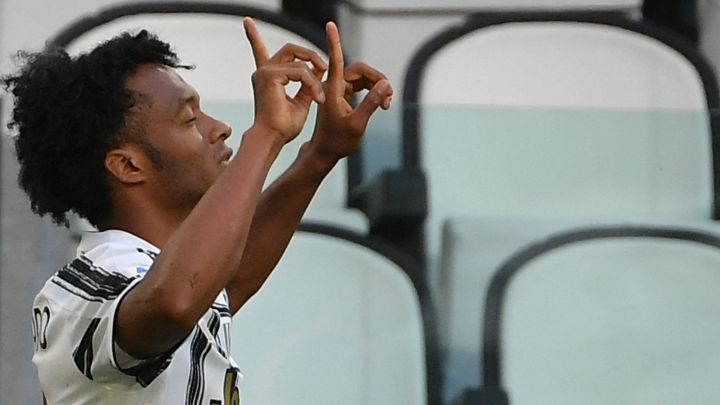 Juan Guillermo Cuadrado, lateral derecho colombiano de la Juventus