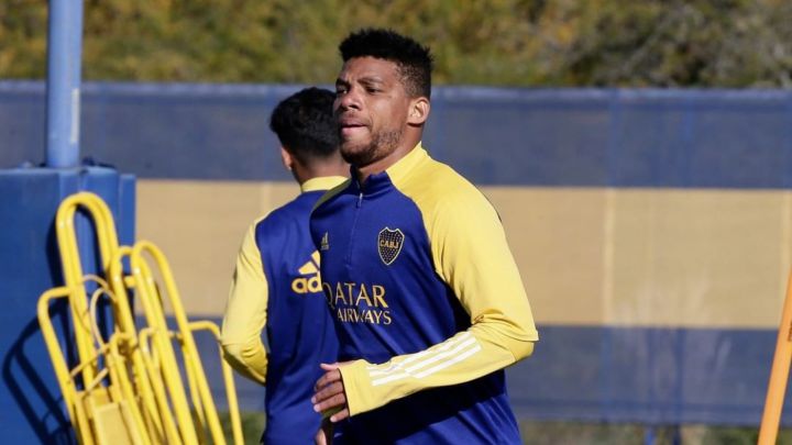 Frank Fabra, jugador de Boca Juniors