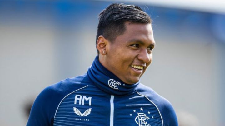Alfredo Morelos, jugador del Rangers de Escocia