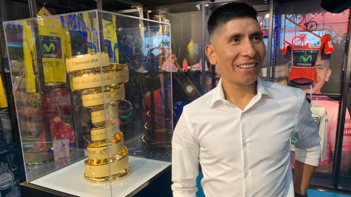 Nairo Quintana lanza su tienda en Bogotá