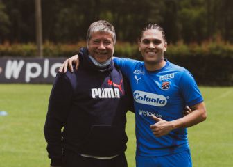 Juanfer Quintero entrena con el DIM para seguir en forma