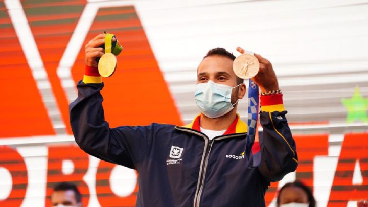 Carlos Ramírez homenaje de Bogotá y la pista de BMX llevará su nombre