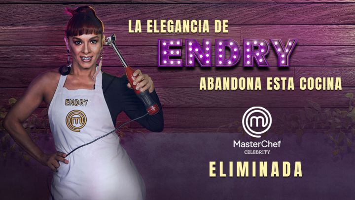 Masterchef Celebrity: Endry Cardeño, la nueva eliminada del reality