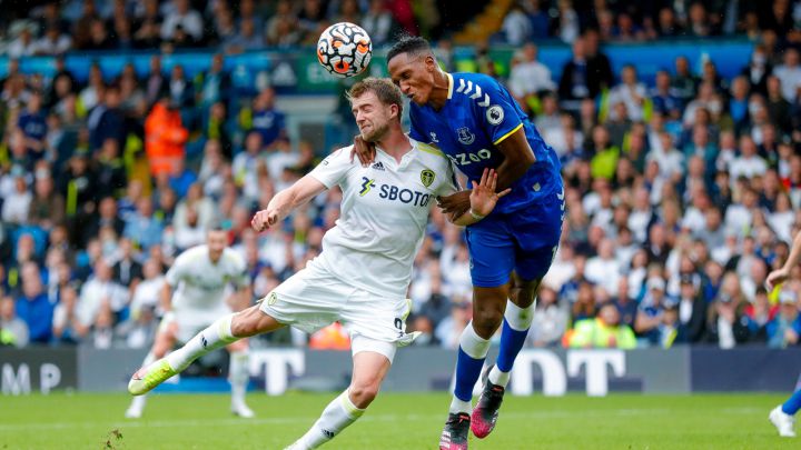 Yerry Mina, jugador de Everton