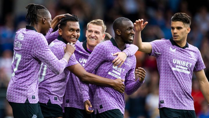 Alfredo Morelos, jugador del Rangers de Escocia