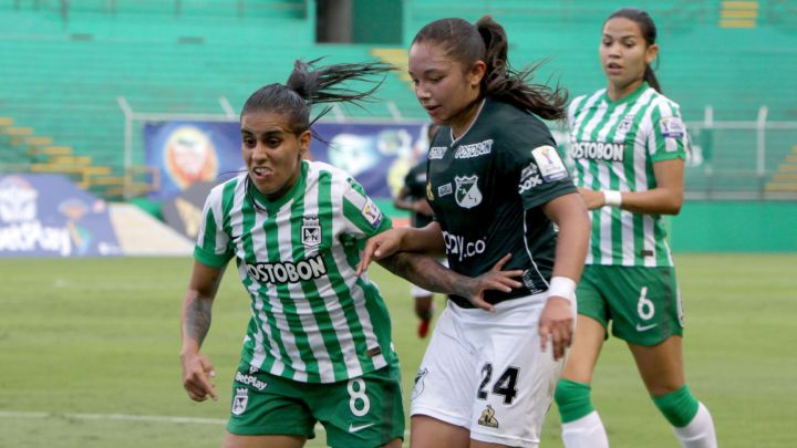 Cuentas de Cali, Nacional, América y Medellín en el Grupo B de la Liga Femenina.