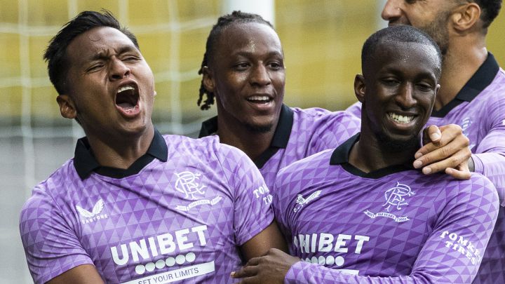Alfredo Morelos estaría disponible para los encuentros ante Alashkert y en el clásico con Celtic en la Liga de Escocia. Está cerca de los 100 goles