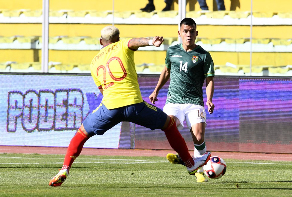 La Selección Colombia empató 1-1 con Bolivia. Roger Martínez abrió el marcador y Fernando Saucedo empató el partido. El próximo partido será ante Paraguay
