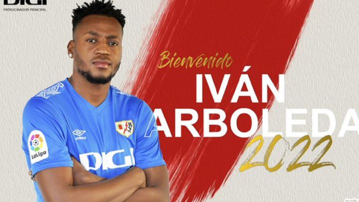 Iván Arboleda es nuevo jugador del Rayo Vallecano de España. El equipo confirmó el fichaje del arquero colombiano, quien jugó en Banfield de Argentina.