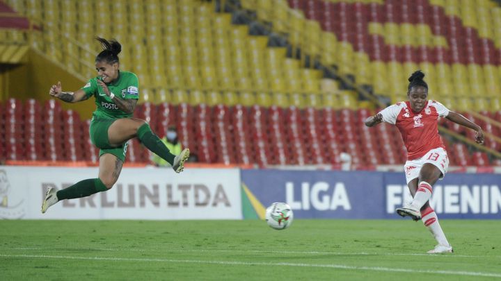 En vivo online Santa Fe - Nacional, semifinal de la Liga Femenina BetPlay, que se disputará hoy sábado 4 de septiembre en Bogotá, desde las 8:10 p.m.