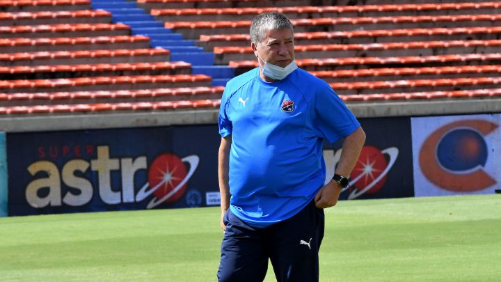 Hernán Darío 'Bolillo' Gómez, director técnico del Medellín