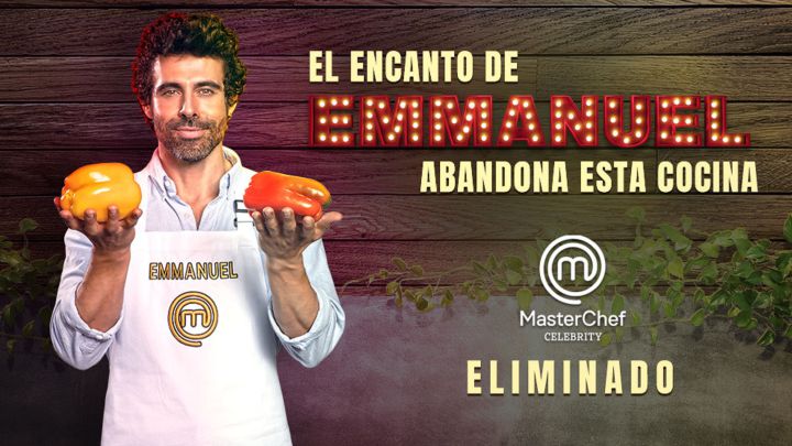 MasterChef Celebrity: Emmanuel Esparza, eliminado de la competencia