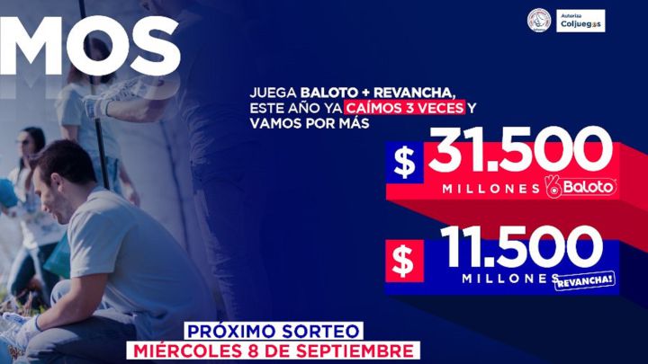 Resultados Baloto, Manizales y más hoy: números que cayeron y ganadores | 8 de septiembre