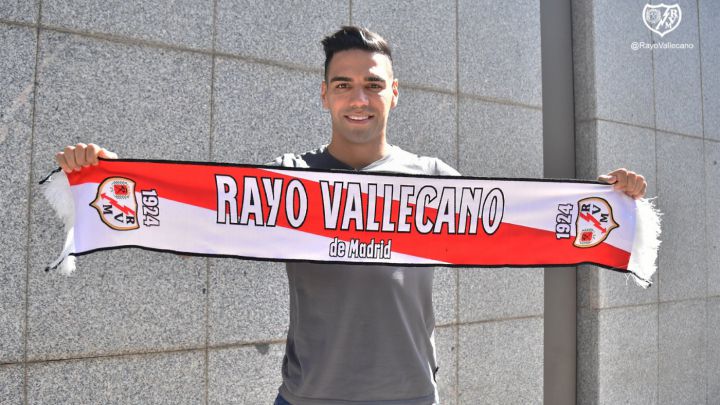 Falcao García, jugador del Rayo Vallecano