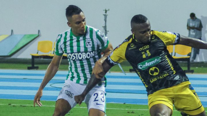 Alex Castro, extremo de Atlético Nacional