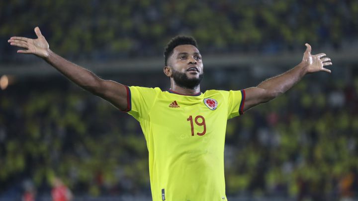 Miguel Ángel Borja, delantero de la Selección Colombia, habló del enfrentamiento ante Brasil en octubre en el Metropolitano, partido clave en Eliminatorias
