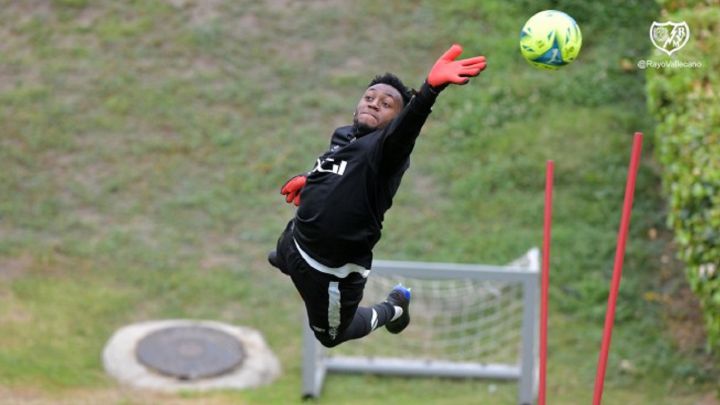 Arboleda y Falcao entrenan por primera vez con el Rayo