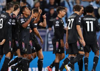 Cuadrado aporta asistencia en goleada de Juventus al Malmö