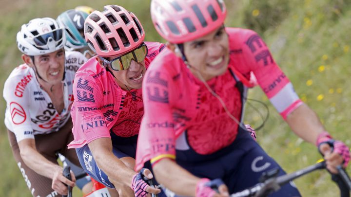 Sergio Higuita, corredor colombiano del EF Education - Nippo