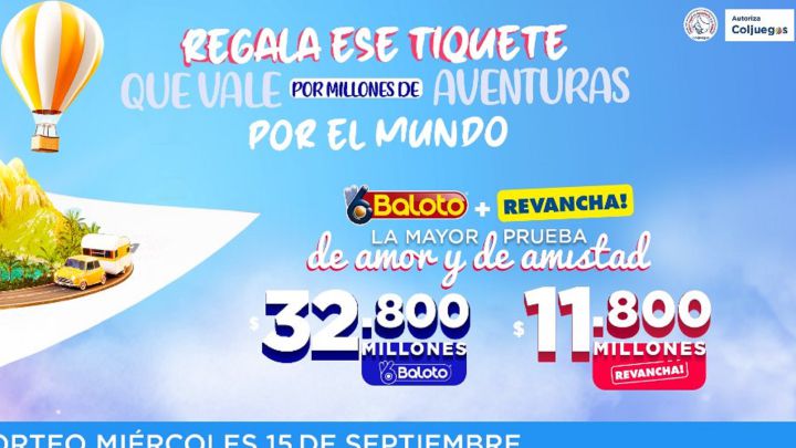 Resultados Baloto, Manizales y más hoy: números que cayeron y ganadores | 15 de septiembre