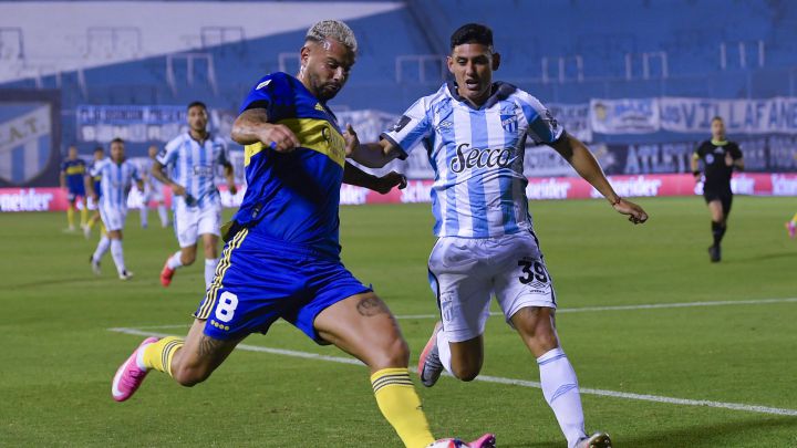 Edwin Cardona, jugador de Boca Juniors