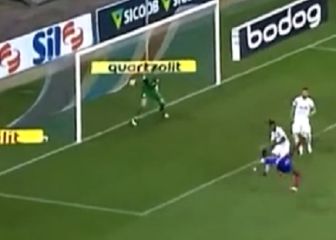 Chilena y a guardar: Golazo de Hugo Rodallega en Brasil