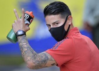 Todo listo para la presentación de James en Al Rayyan