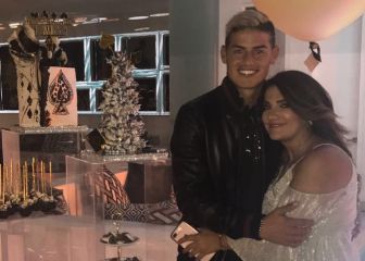 El mensaje de mamá de James tras llegada al Al Rayyan