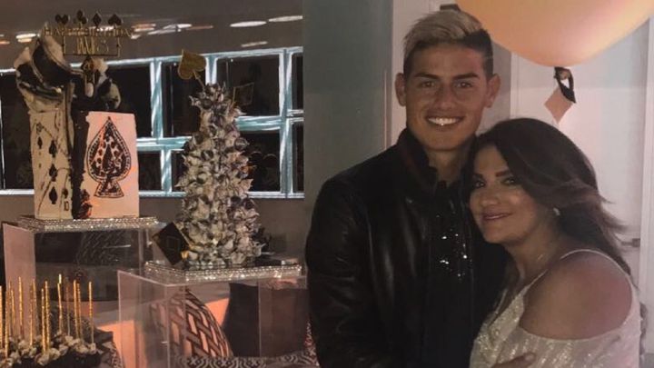 "La felicidad y tranquilidad no son negociables": mamá de James tras llegada al Al Rayyan
