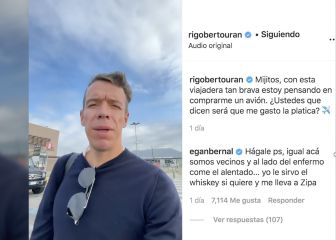 Egan y el avión que quiere Rigo Urán: