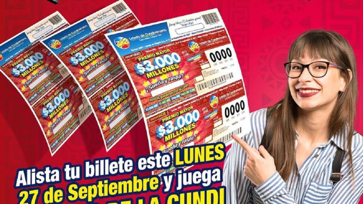 Resultados loterías Cundinamarca y Tolima hoy: números que cayeron y ganadores | 27 septiembre