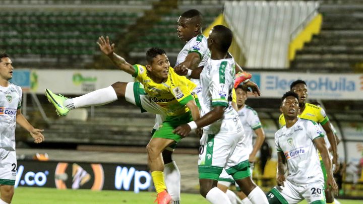 Huila y Equidad empatan en el cierre de la fecha
