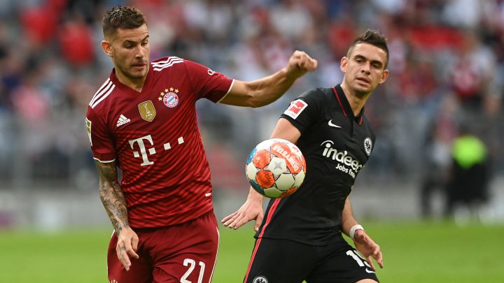Rafael Santos Borré, delantero colombiano de Eintracht Frankfurt