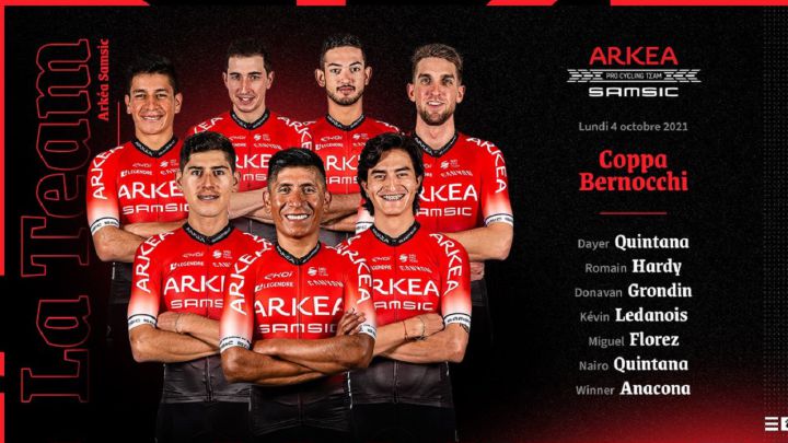 Nairo Quintana tendrá la segunda competencia del mes luego de termina décimo en el Giro Dell’Emilia. Este lunes será la Coppa Bernocchi 2021.