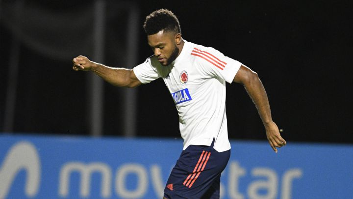 Miguel Ángel Borja está en duda para la fecha de Eliminatorias con Selección Colombia. El delantero se torció el tobillo jugando con Gremio.