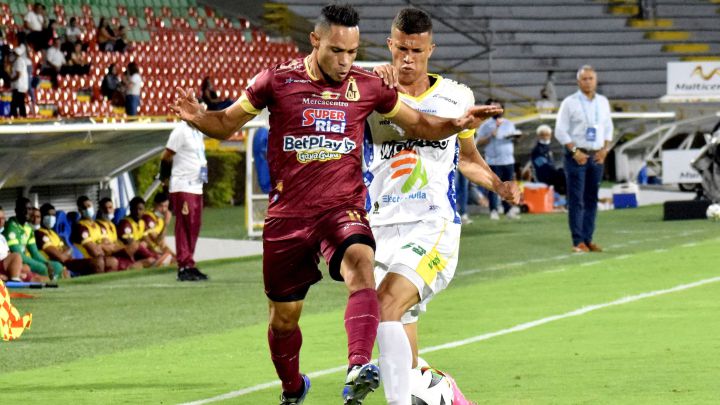 Tolima y Huila se enfrentaron este viernes por la fecha 14 de la Liga BetPlay II-2021