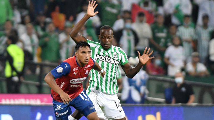 En vivo online Nacional - Medellín, jornada 14 de la Liga BetPlay, que se jugará hoy sábado 16 de octubre desde las 8:10 p.m