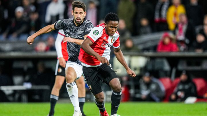 Luis Sinisterra, extremo colombiano de Feyenoord