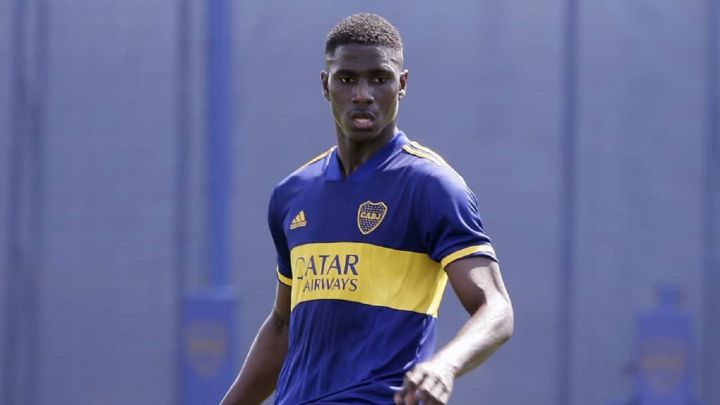 Jeison Ambuila, jugador de Boca Juniors